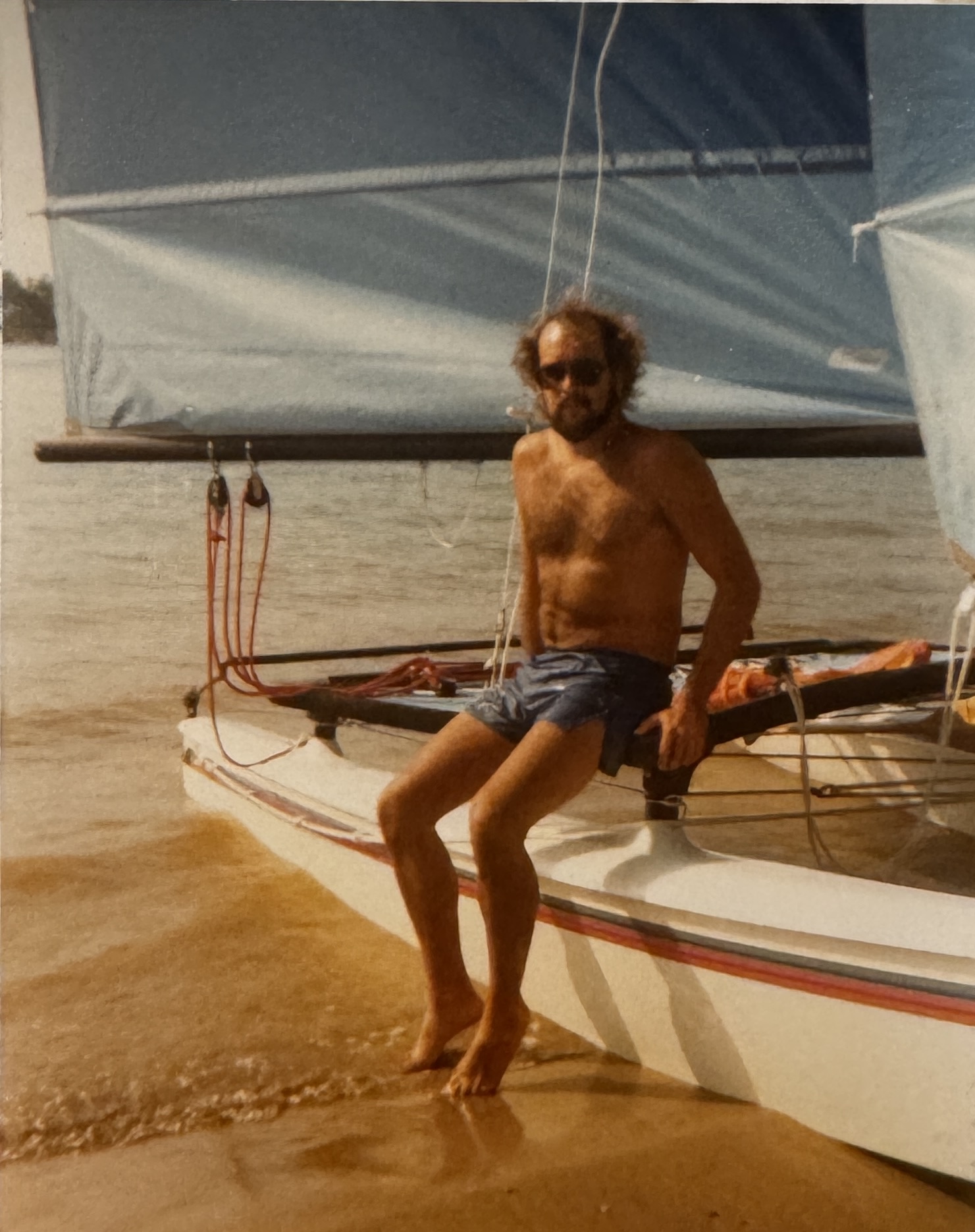 scott and his hobie cat